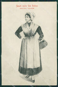 Torino Costumi Valdesi Val Pellice cartolina QZ0635 – fronte