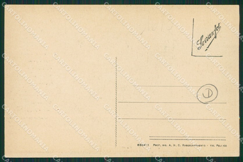 Torino Costumi Valdesi cartolina QZ0642 – retro