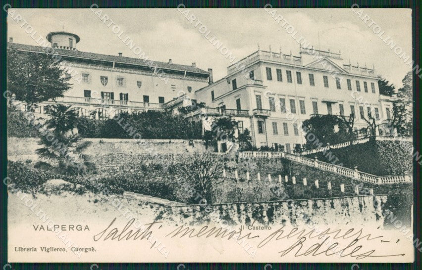 Torino Valperga cartolina QZ0654 – fronte