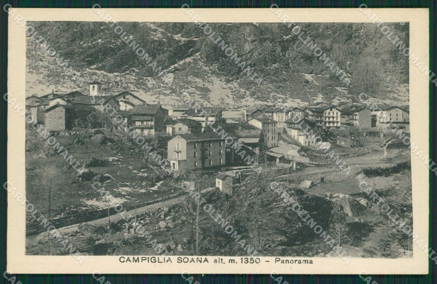 Torino Val Soana Campiglia cartolina QZ0663 – fronte