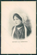 Torino Valle germanasca Costumi cartolina QZ0689 – fronte