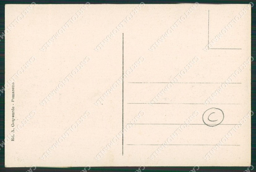 Torino Valle germanasca Costumi cartolina QZ0689 – retro