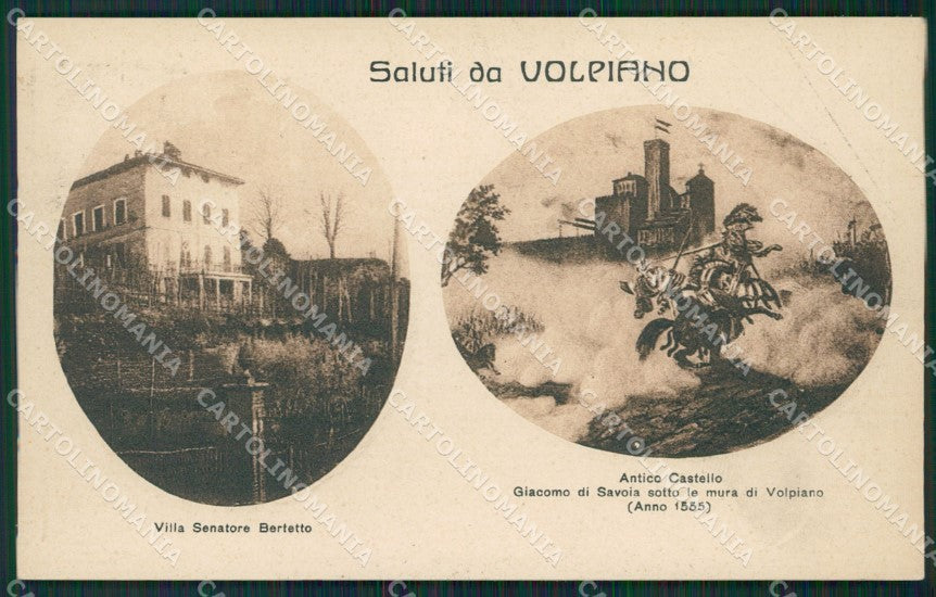 Torino Volpiano Saluti da cartolina QZ0708 – fronte