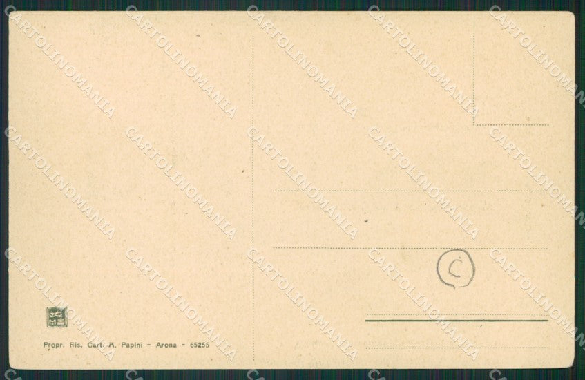 Novara Arona Battello cartolina QZ0719 – retro