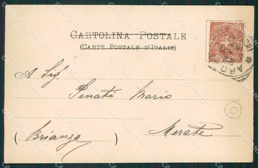 Novara Arona cartolina QZ0722 – retro