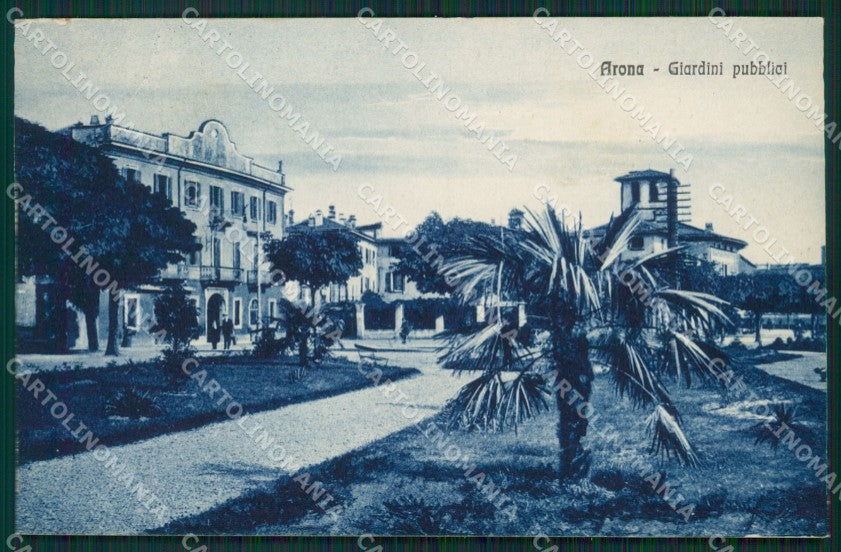 Novara Arona cartolina QZ0730 – fronte