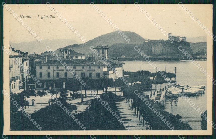 Novara Arona cartolina QZ0731 – fronte