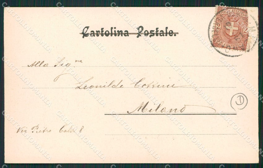 Novara Arona cartolina QZ0742 – retro