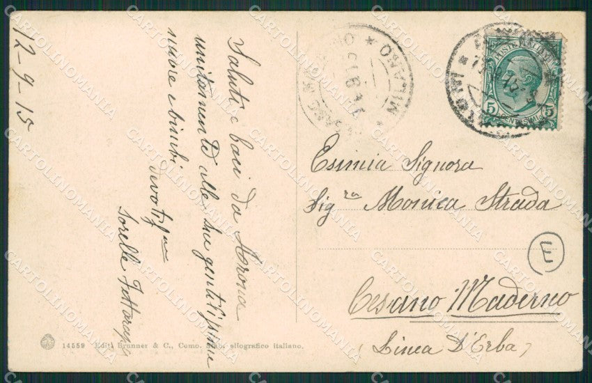 Novara Arona cartolina QZ0768 – retro