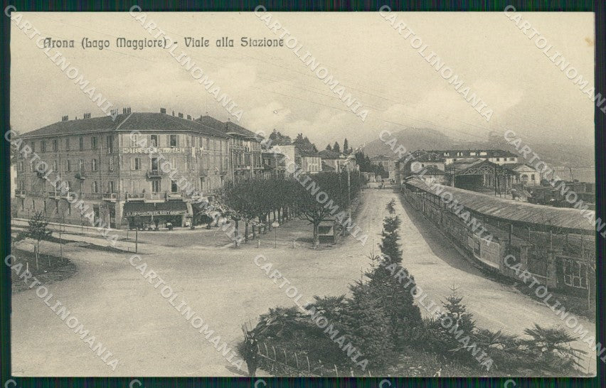 Novara Arona cartolina QZ0773 – fronte