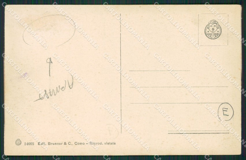 Novara Arona Battello ABRASA cartolina QZ0783 – retro
