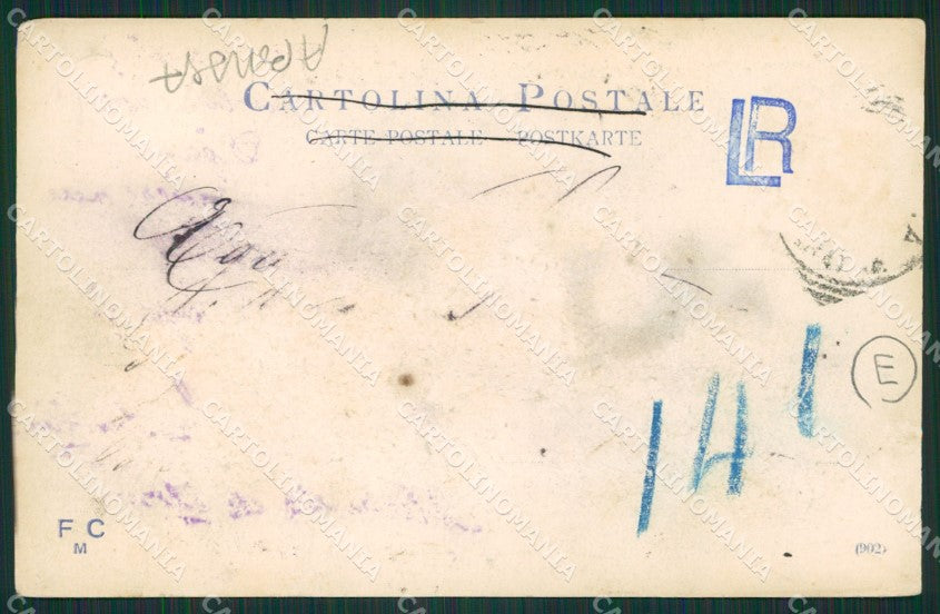 Novara Arona ABRASA cartolina QZ0784 – retro