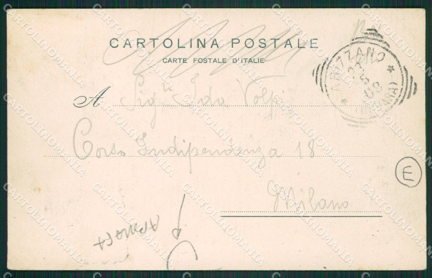 Verbania Arizzano Cresseglio ABRASA cartolina QZ0787 – retro
