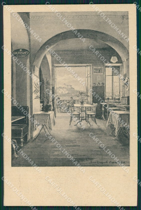 Novara Arona FORO cartolina QZ0821 – fronte