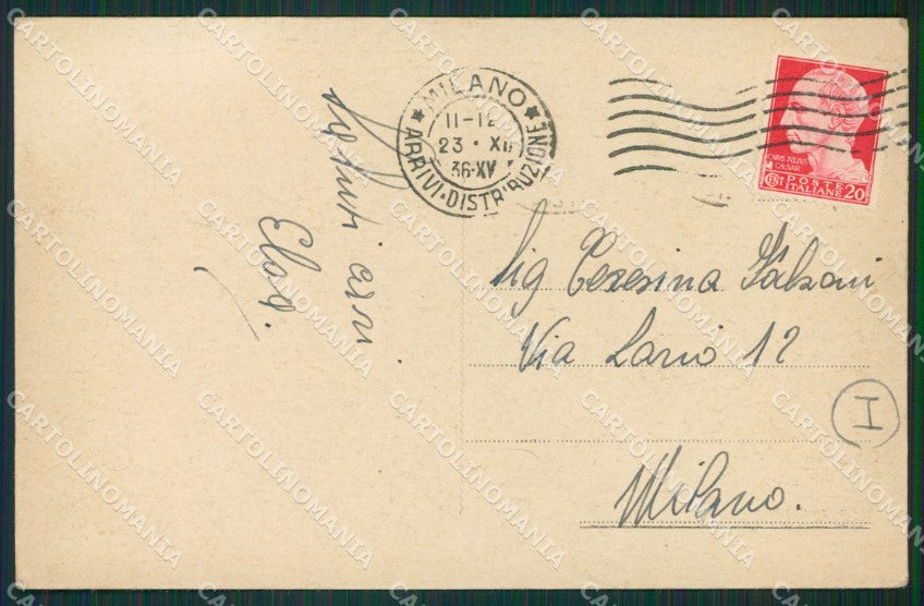 Novara Arona Stazione cartolina QZ0826 – retro