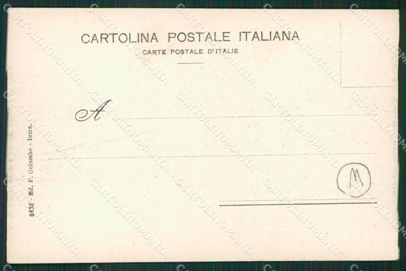 Novara Arona cartolina QZ0827 – retro