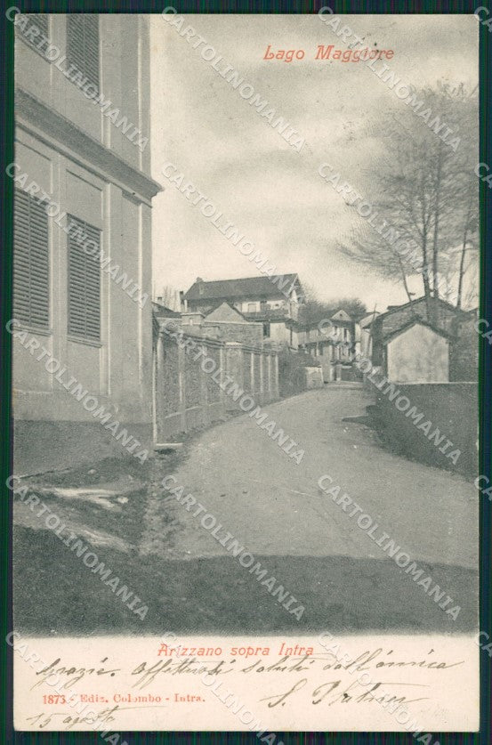 Verbania Arizzano cartolina QZ0834 – fronte