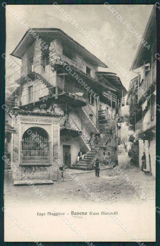 Verbania Baveno cartolina QZ0840 – fronte
