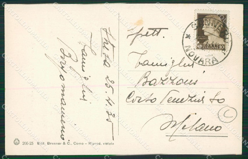 Verbania Baveno cartolina QZ0840 – retro