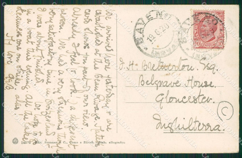 Verbania Baveno cartolina QZ0841 – retro