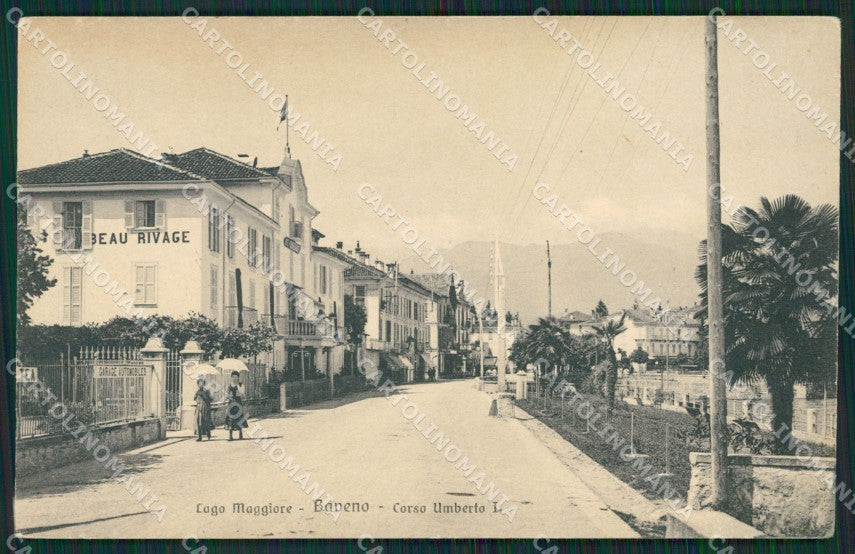 Verbania Baveno cartolina QZ0843 – fronte
