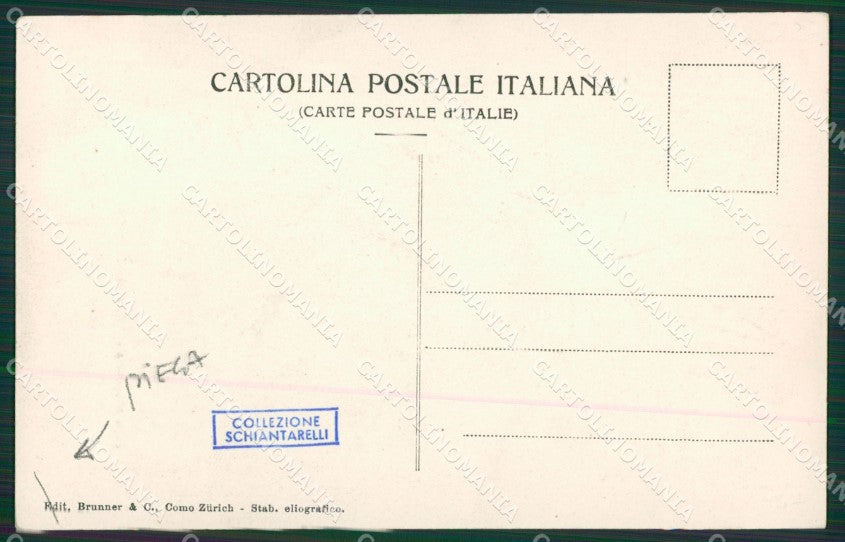 Verbania Baveno PIEGA cartolina QZ0847 – retro