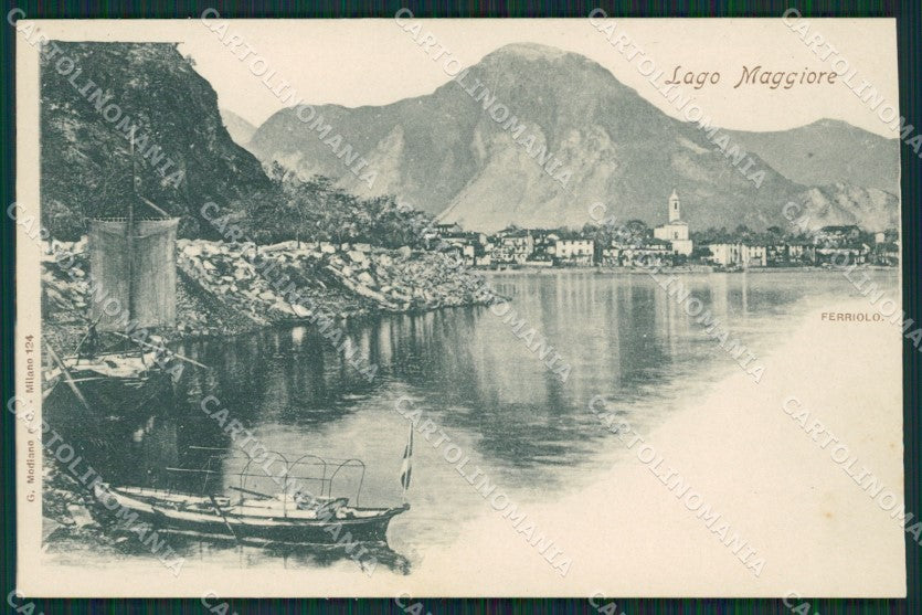 Verbania Baveno cartolina QZ0850 – fronte