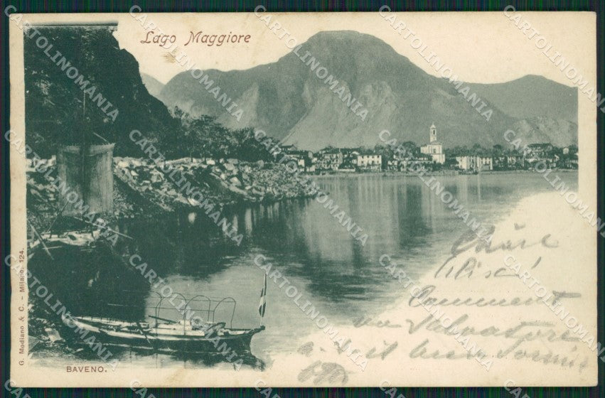 Verbania Baveno cartolina QZ0851 – fronte