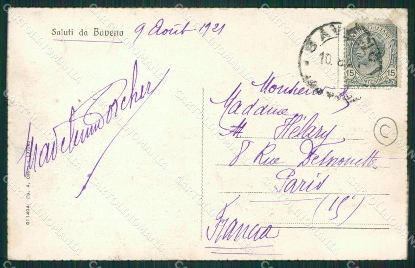 Verbania Baveno cartolina QZ0853 – retro