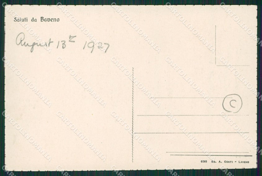 Verbania Baveno cartolina QZ0854 – retro