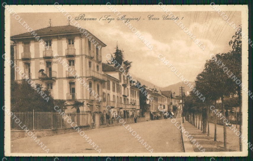 Verbania Baveno ANGOLINO SCOLLATO cartolina QZ0856 – fronte