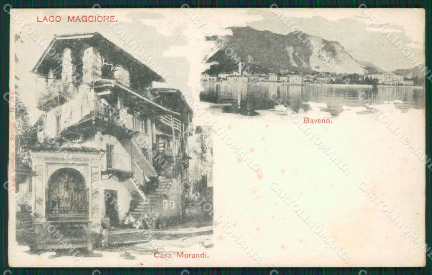 Verbania Baveno cartolina QZ0857 – fronte