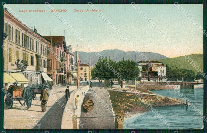 Verbania Baveno cartolina QZ0862 – fronte