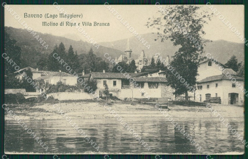 Verbania Baveno cartolina QZ0865 – fronte