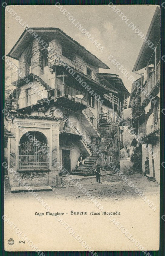 Verbania Baveno cartolina QZ0869 – fronte