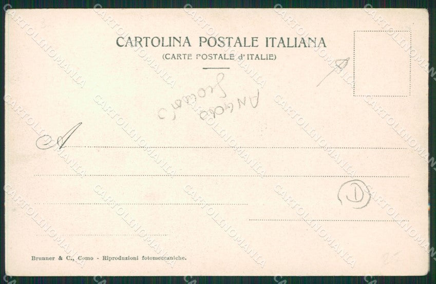 Verbania Baveno ANGOLINO SCOLLATO cartolina QZ0872 – retro
