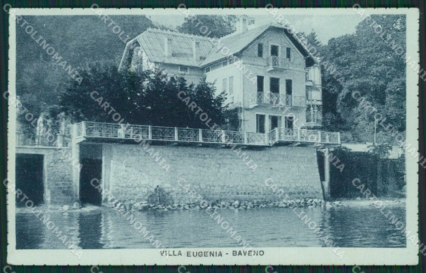 Verbania Baveno PIEGA cartolina QZ0875 – fronte