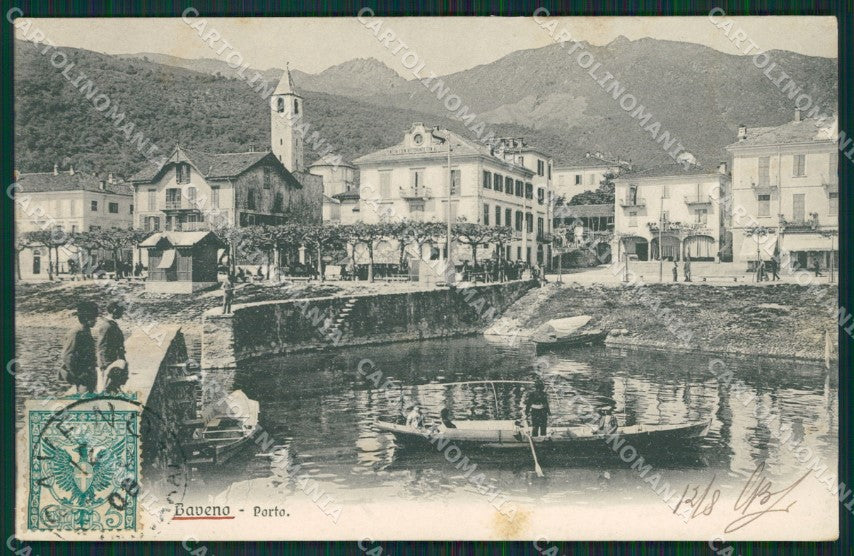 Verbania Baveno cartolina QZ0878 – fronte