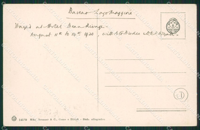 Verbania Baveno cartolina QZ0879 – retro