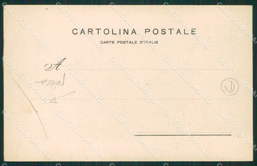 Verbania Baveno PIEGA cartolina QZ0881 – retro