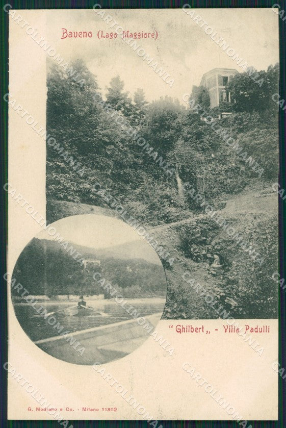 Verbania Baveno cartolina QZ0887 – fronte