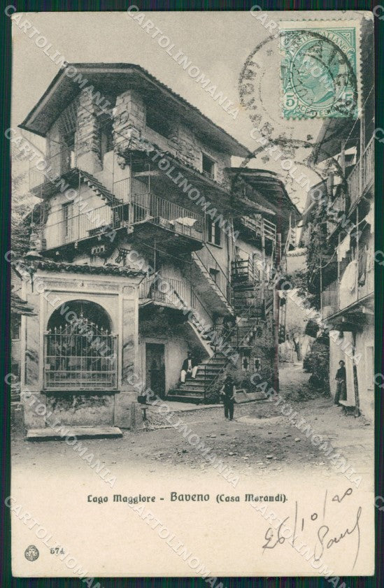 Verbania Baveno cartolina QZ0889 – fronte
