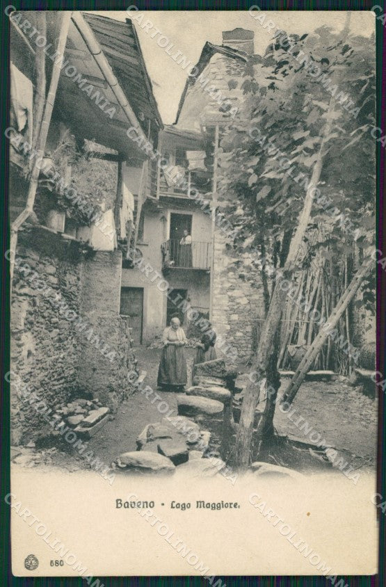Verbania Baveno cartolina QZ0890 – fronte