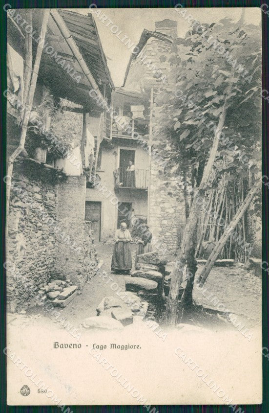 Verbania Baveno cartolina QZ0892 – fronte