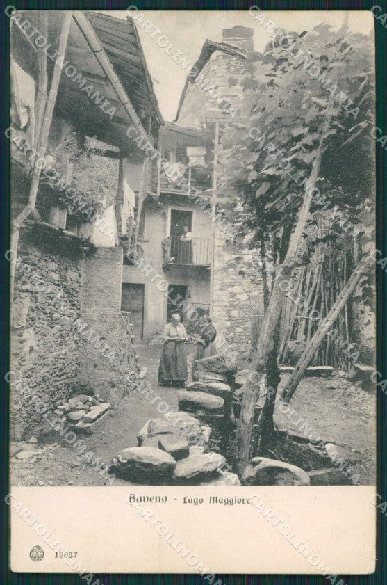 Verbania Baveno cartolina QZ0893 – fronte