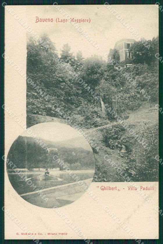 Verbania Baveno cartolina QZ0895 – fronte