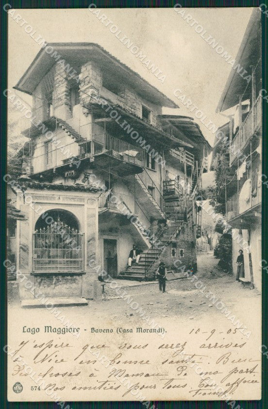 Verbania Baveno cartolina QZ0896 – fronte