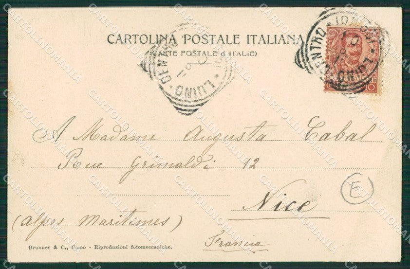 Verbania Baveno cartolina QZ0896 – retro