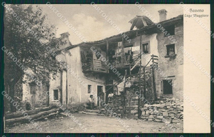 Verbania Baveno cartolina QZ0898 – fronte
