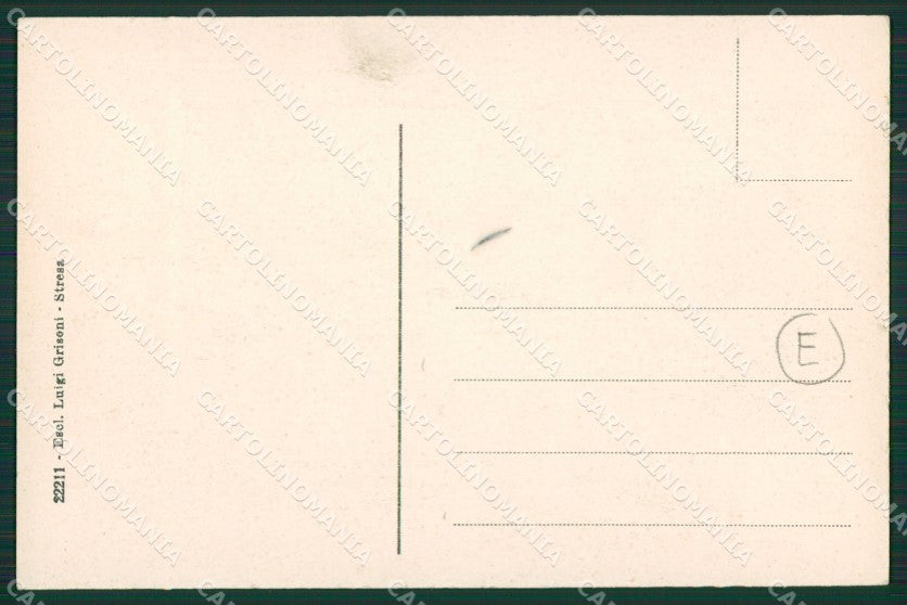 Verbania Baveno cartolina QZ0900 – retro